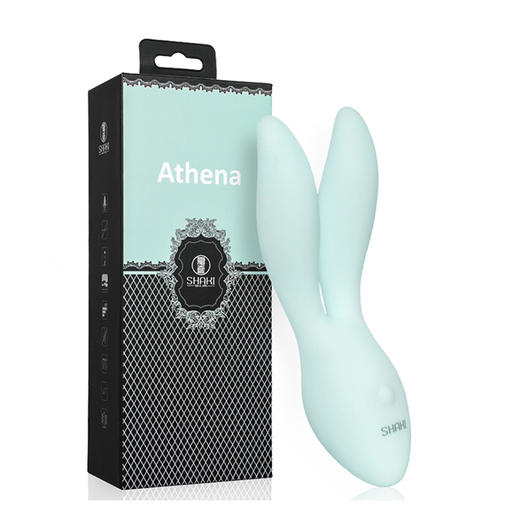 夏奇雅典娜 兔子tiao蛋tiao情AV神器 女用私处阴蒂可爱按摩器静音防水震动器成人情趣用品 商品图6