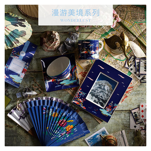 【6F】WEDGWOOD威基伍德玮漫游美境蓝塔物语骨瓷杯碟2件组礼盒套装 商品图3