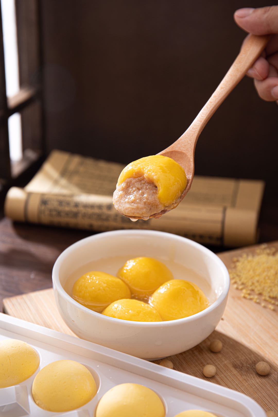 【预售】「黄胖子大黄米汤圆」陌上小食大黄米汤圆 又黏又糯 馅香皮薄