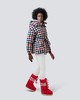Perfect Moment - Star Gingham Poly Wool - Star Gingham - Snow White 女装 滑雪夹克 白色 商品缩略图1