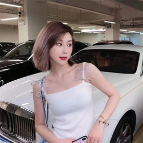 特价秒杀Masion Wester修身显瘦钻扣吊带时尚百搭重工背心 .潮快闪[福利品]