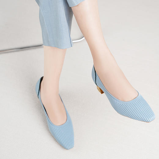 REREJOY2022新款飞织王妃鞋2代高跟款QC6301（年后72小时发货） 商品图5