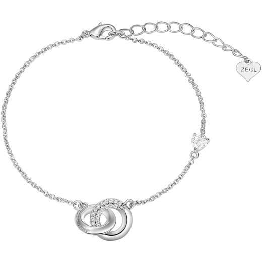 ZEGL设计师925纯银莫比乌斯情侣手链一对环环相扣手绳情人节礼物 商品图9