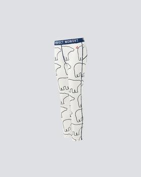 Perfect Moment - Polar Bear Print Base Pant - 童装 保暖內衣 白色/黑色熊
