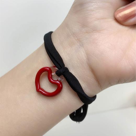 【匠心手作】vintage复古手工水晶创意爱心手链 商品图0