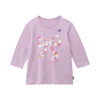 千趣会童装春夏女童可爱甜美卡通宽松条纹印花棉质七分袖T恤 商品缩略图3