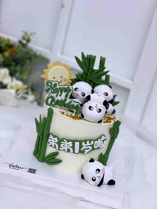可爱熊猫宝宝蛋糕（提前三天预定 商品图0