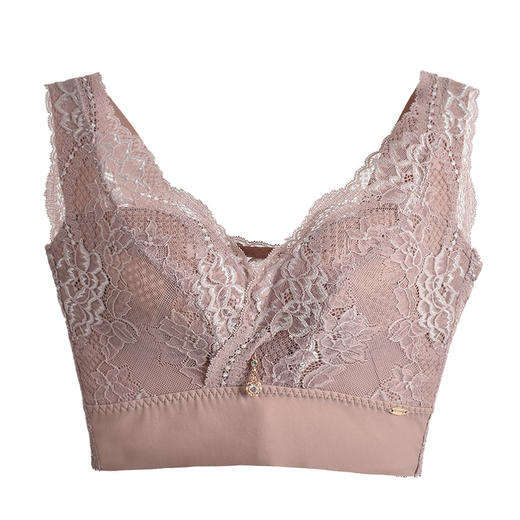 皇家丽美薄款大胸专属无钢圈背心式文胸WS1823-1 商品图2