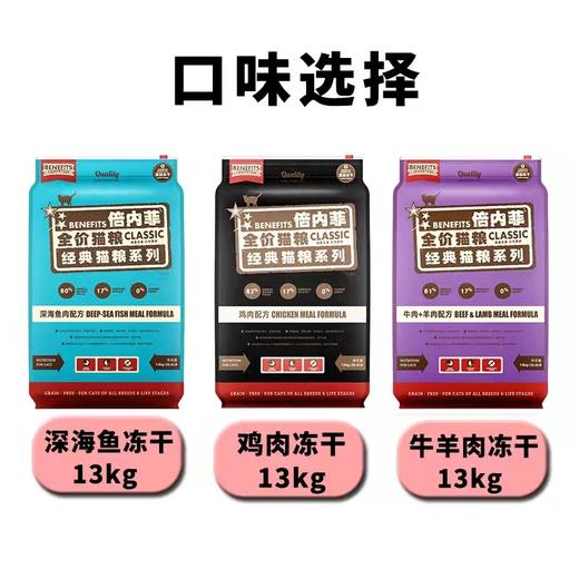 23款倍内菲繁育系列成幼猫生骨肉冻干全价猫粮13kg（下单请仔细阅读详情） 商品图0