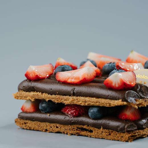 巧克力蓝莓草莓拿破仑 商品图4