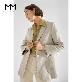 【商场同款】麦檬春简约大口袋西装5C2210411
