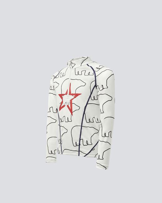 Perfect Moment - Polar Fleece Base Layer - Polar Bear Print 童装 保暖內衣 白色/黑色熊 商品图0