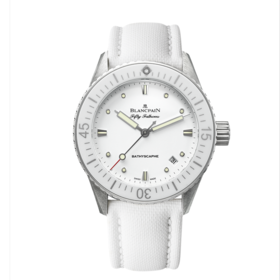 宝珀 Blancpain 五十噚自动机械腕表 5100-1127-W52A