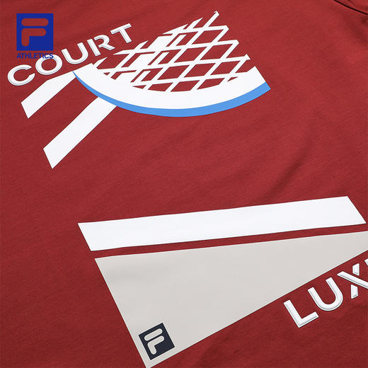 FILA男士短袖T恤2022年春季新款运动健身网球服A11M213107F 商品图1