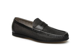 豪麟名鞋奥莱ALDO BRUE男鞋牛皮革商务鞋AB1017S黑色  原价4960元