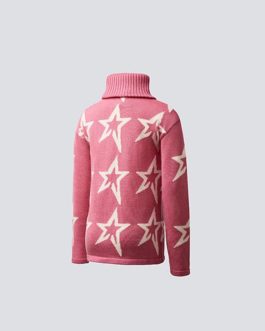 Perfect Moment - Star Dust Sweater - Peach Pink/Snow White Star 童装 针织衫 粉红色/白色星星 商品图1