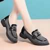 22新款女单皮鞋乐福鞋软底软面驾车郊游鞋大码打孔透气 KQ-AT9092 商品缩略图0