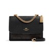 【预售】COACH 蔻驰 Klare 21 翻盖链条风琴包链条包 小号 女款 黑色 商品缩略图0