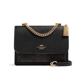 【预售】COACH 蔻驰 Klare 21 翻盖链条风琴包链条包 小号 女款 黑色