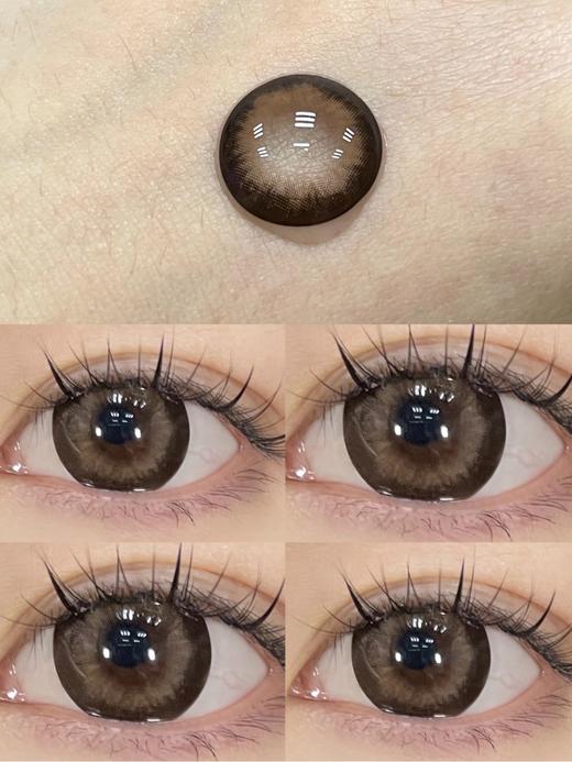 日抛 耶鲁鲁 kikicon 14.5mm 10片 含硅水凝胶 日抛无售后【1盒1个度数 不同度数拍2盒】 商品图0