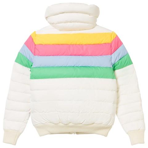 Perfect Moment - Rainbow Bomber Jacket - White 女装 滑雪夹克 白色 商品图2