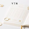  YIN隐 x 单向空间 原创设计师金色笔记本联名款 商品缩略图5