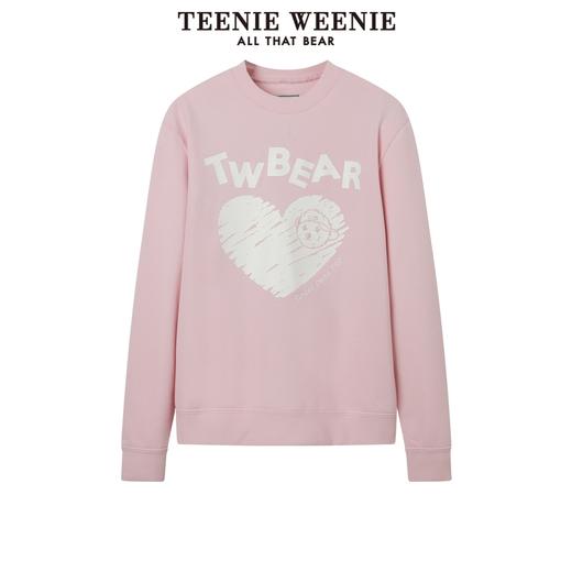 TeenieWeenie小熊圆领套头卫衣宽松韩版显瘦短款上衣女装春夏新款TTMA221202T 商品图5