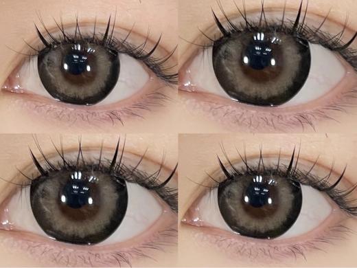 易梦玲同款 花胶奶糕 kikicon 日抛 14.5mm 10片 含硅水凝胶 日抛无售后【1盒1个度数 不同度数拍2盒】 商品图4