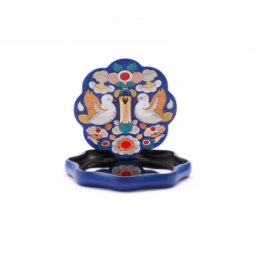 莲叶鸳鸯镜 商品图4