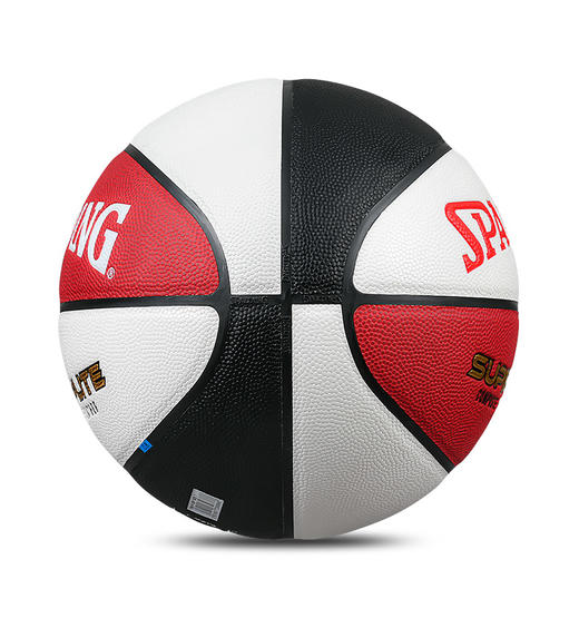 斯伯丁篮球7号超越红白黑PU耐磨室外比赛用球76-929Y 商品图2