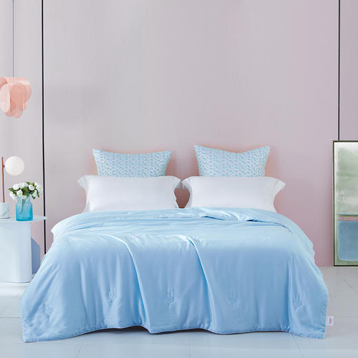 梦洁天丝艾草抗菌素彩夏被 商品图0