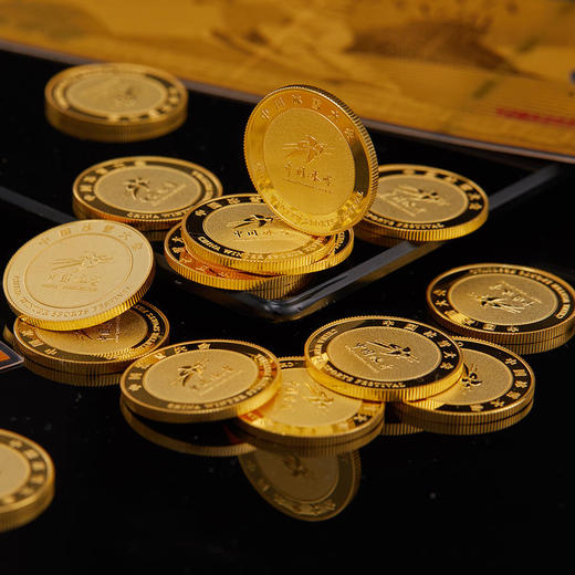 中国冰雪运动项目镀金纪念章大全套（共15枚） 商品图13