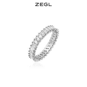 ZEGL交叉戒指小众设计时尚个性指环ins冷淡风开口可调节食指戒子