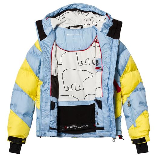 Perfect Moment - Super Mojo Ski Jacket - Blue 童装 滑雪夹克 浅蓝色 商品图2