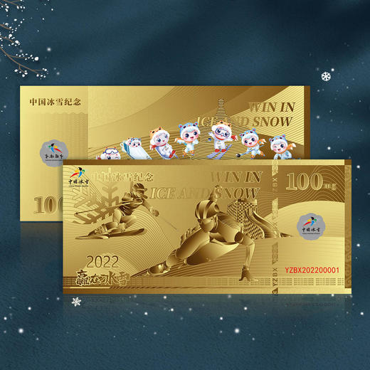 贏在冰雪2022金银券套装 商品图2
