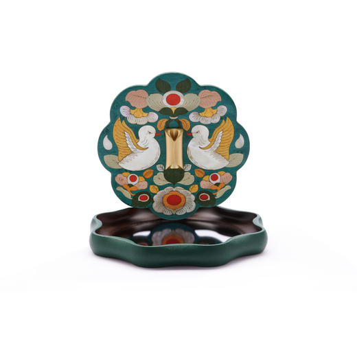 莲叶鸳鸯镜 商品图7