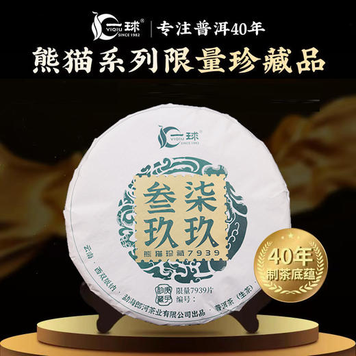 一球2020年 柒玖叁玖生茶360g 商品图0