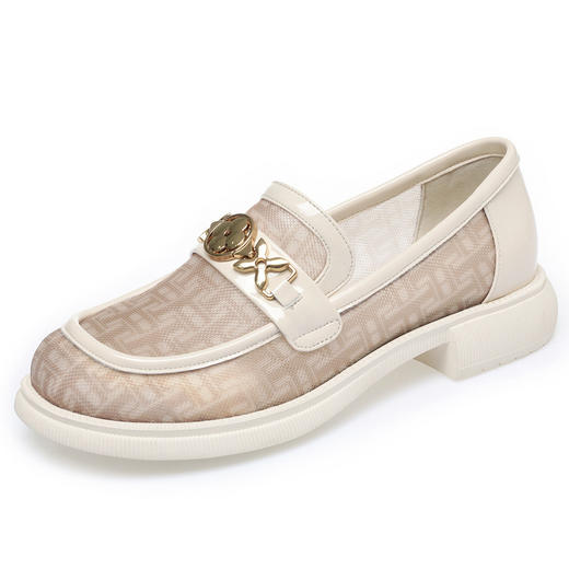 22新款女单皮鞋乐福鞋软底软面驾车郊游鞋大码打孔透气 KQ-AT9092 商品图4