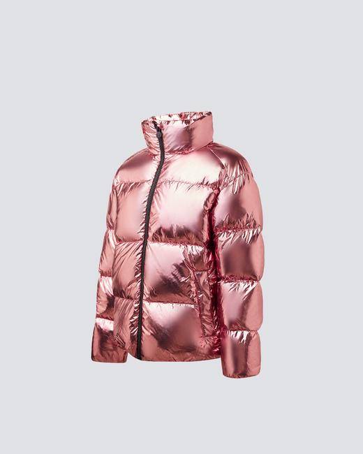 Perfect Moment - Nuuk Puffer Jacket - Pure Pink HP Foil 童装 滑雪夹克 粉色 商品图0