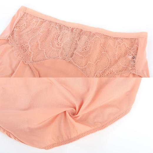 安莉芳性感蕾丝薄款内裤女士舒适低腰包臀三角裤E200377 商品图4