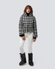 Perfect Moment - Polar Flare Jacket - Print - Houndstooth - Black/Snow White 女装 滑雪夹克 黑白色 商品缩略图0