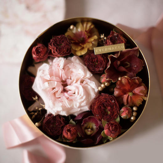 情人节限定「红粉佳人」花盒 商品图1