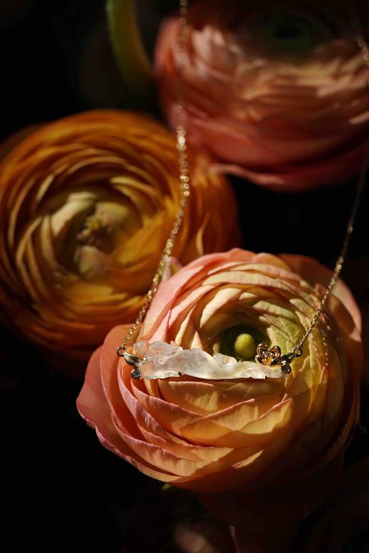 【喆】【梅韵】喜上眉梢翡翠项链 商品图0