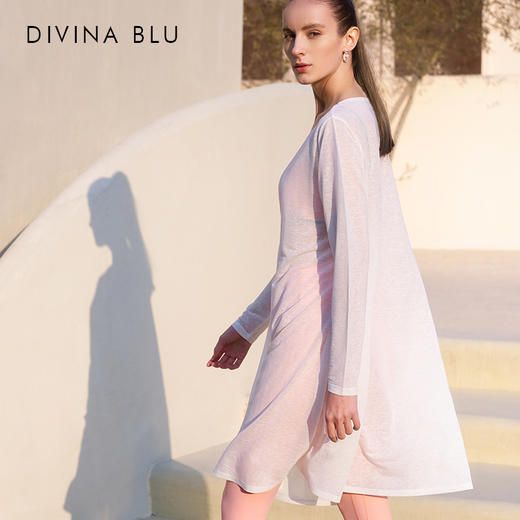 迪唯纳夏威夷系列 夏威夷典雅长款外搭【夏威夷外搭08】（售后说明：收货15天内支持调换货） 商品图3