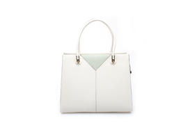 豪麟名鞋奥莱迪嘉女装牛皮革手袋TWPB21VD201白色  原价1960元