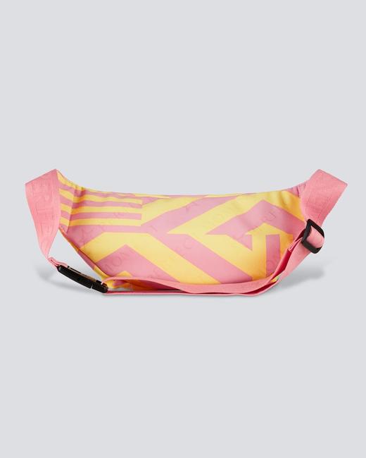 Perfect Moment - Folded Chevron Bum Bag - Lemon/Pure Pink 女装 包包 黄色/粉红色 商品图2