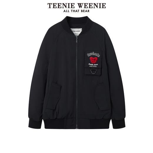 TeenieWeenie小熊棒球领短款外套宽松韩版显瘦2022年女装春夏新款TTJJ221203T 商品图4