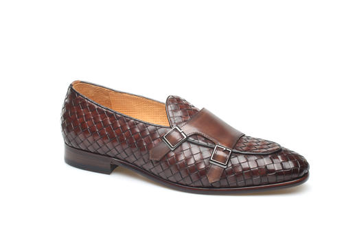 豪麟名鞋奥莱都彭男鞋牛皮革皮鞋E31130813咖啡色  原价6600元 商品图0