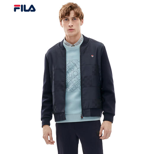 FILA男士针织外套2022年春季新款运动休闲百搭时尚外套F11M211508F 商品图0