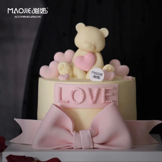 爱情-蝴蝶结爱心熊（提前1天预定）s-c3 商品图0